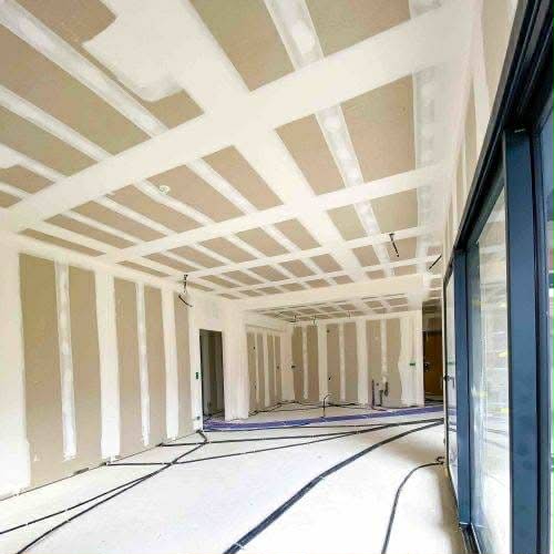 Travaux de platrerie