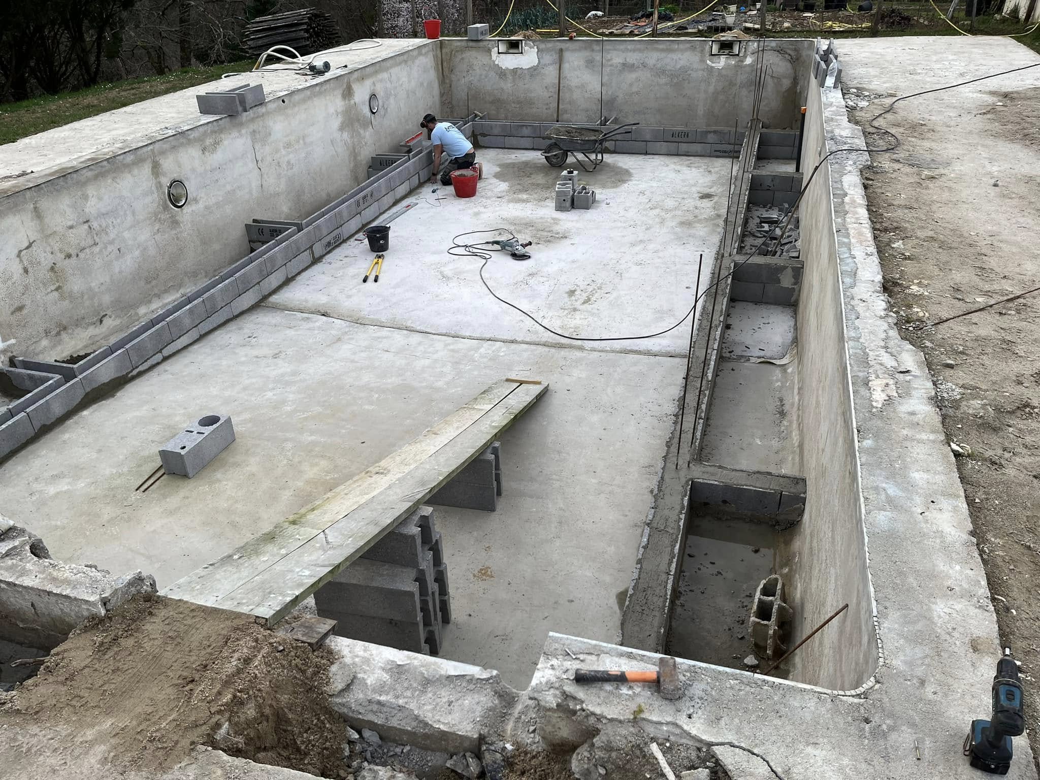 Construction beton