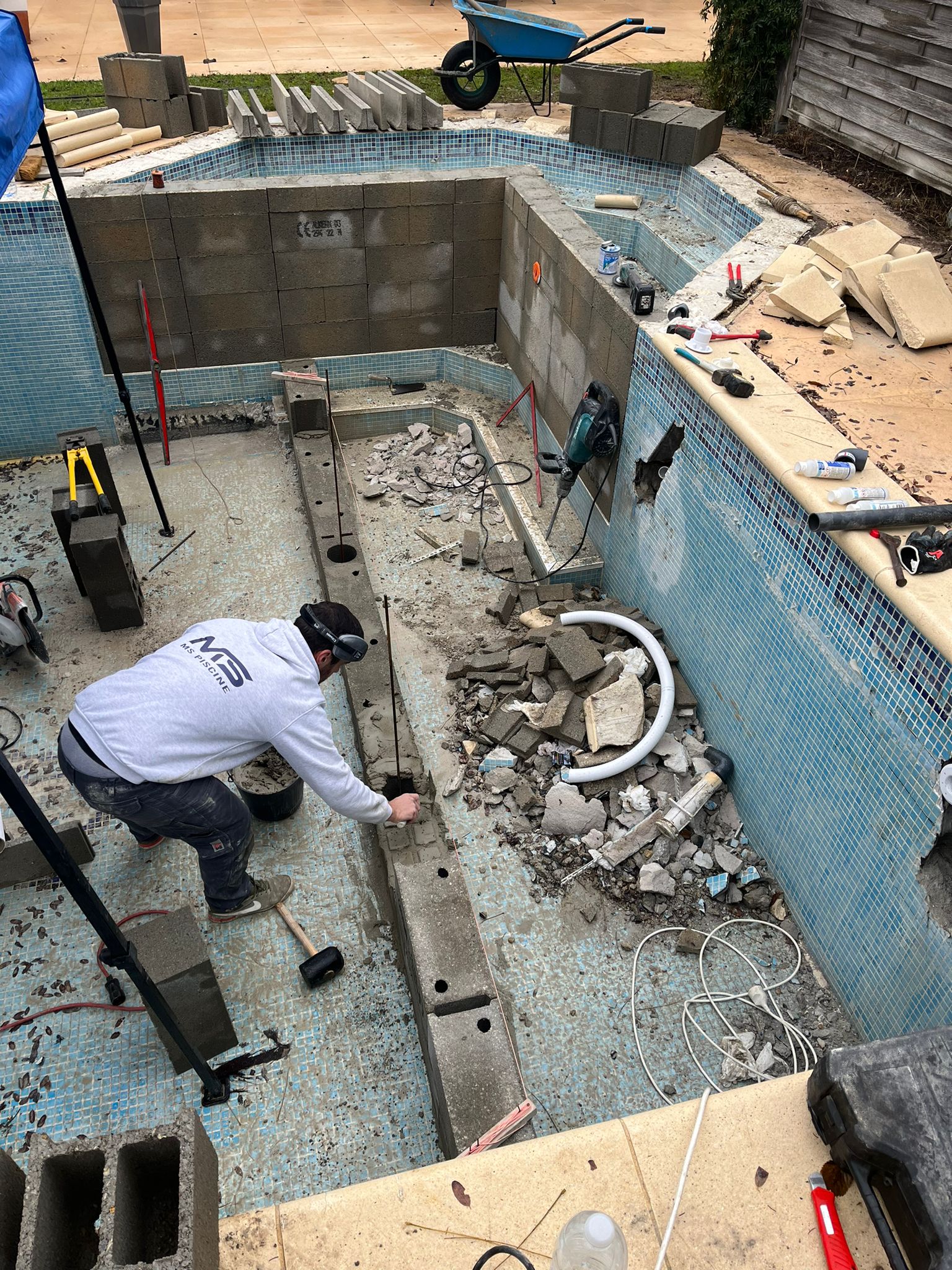 Renovation de piscine